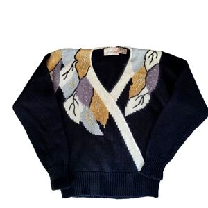 Joeclyn Smith Knitted Sweater Size Small, 80s Original Vintage Incredible Piece